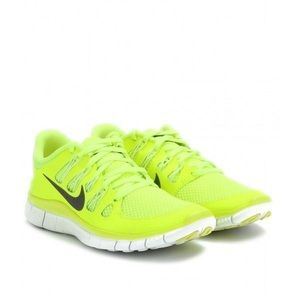 Nike Run Shoes Nike Free 5.0 Volt/Neon Green